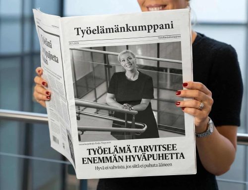 Työelämä tarvitsee enemmän hyväpuhetta